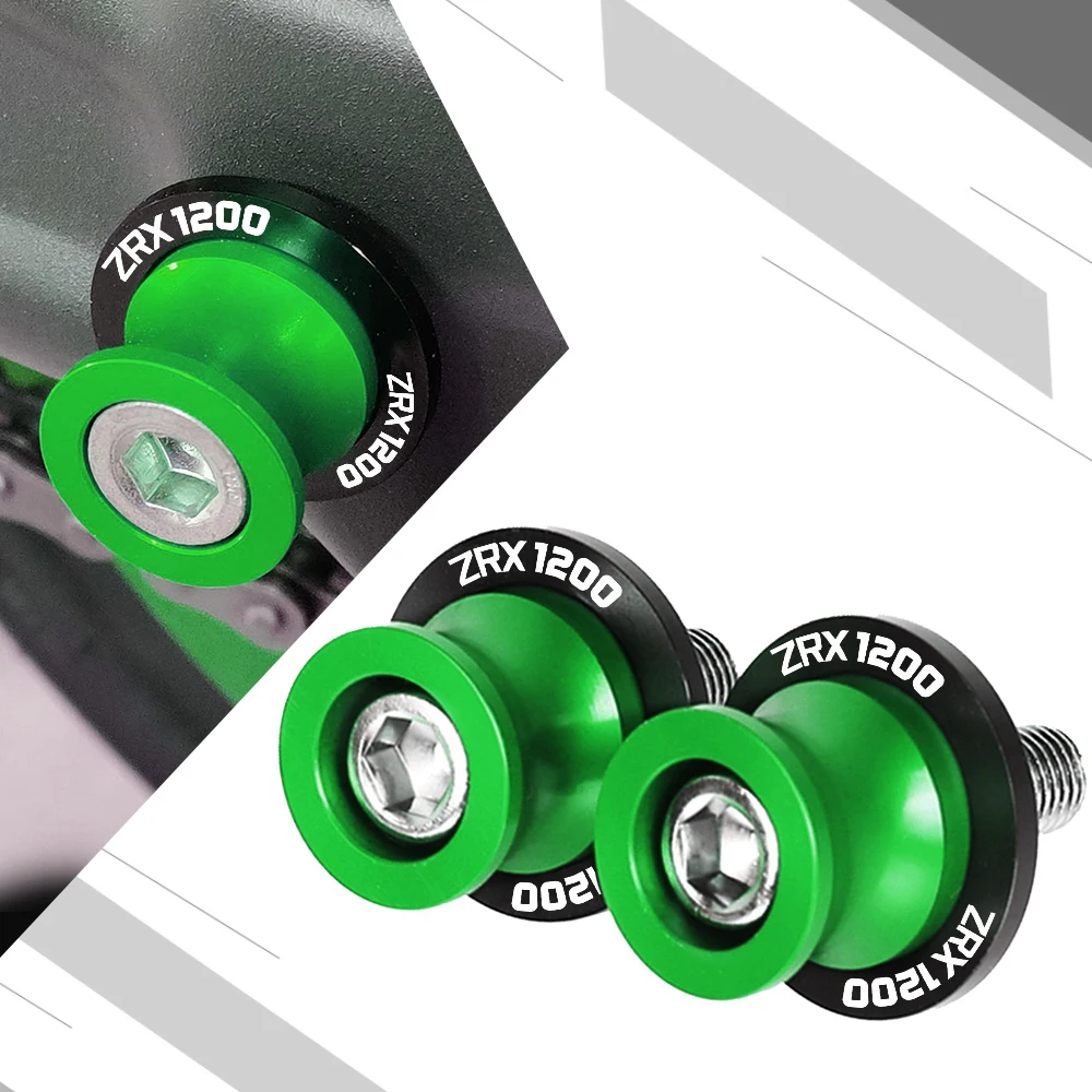 ZRX1200 FOR KAWASAKI 1999 2000 2001 2002 2003 2004 2005 2006 2007 ZRX-1200 Motorcycle Parts Swingarm Spool Stand Screws Slider 
ZRX1200 FOR KAWASAKI 1999 2000 2001 2002 2003 2004 2005 2006 2007 ZRX-1200 Motorcycle Parts Swingarm Spool Stand Screws Slider