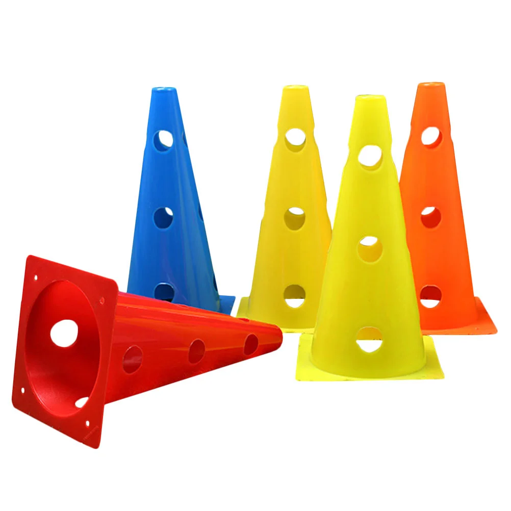 

Plastic Soccer Cones Football Flexibility Training Obstacles Hollow Out Training Cones Marker Cones Soccer Cones