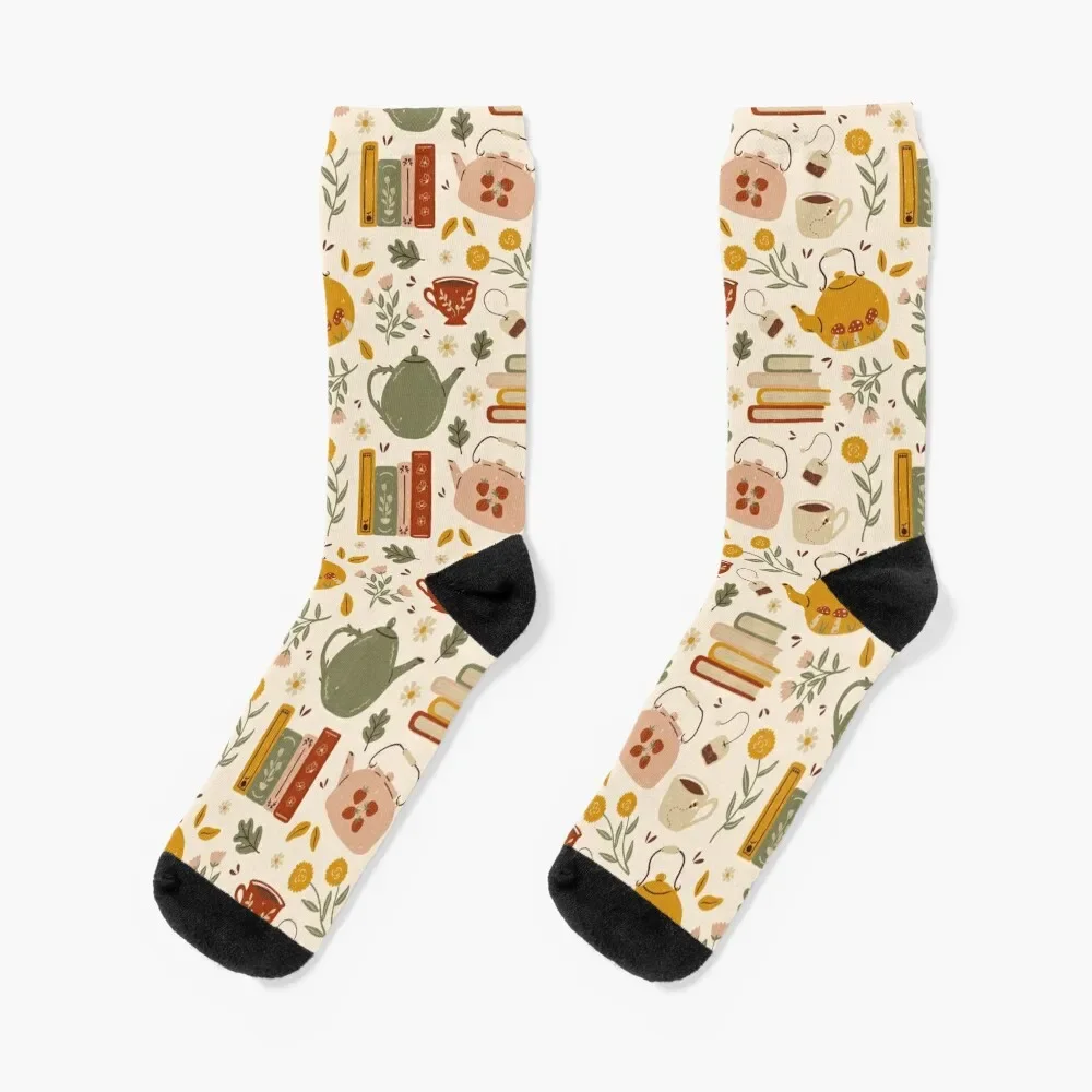 Flowery Books and Tea Socks hip hop custom sports sport luxe Socks Men Women's
Flowery Books and Tea Socks hip hop custom sports sport luxe Socks Men Women's