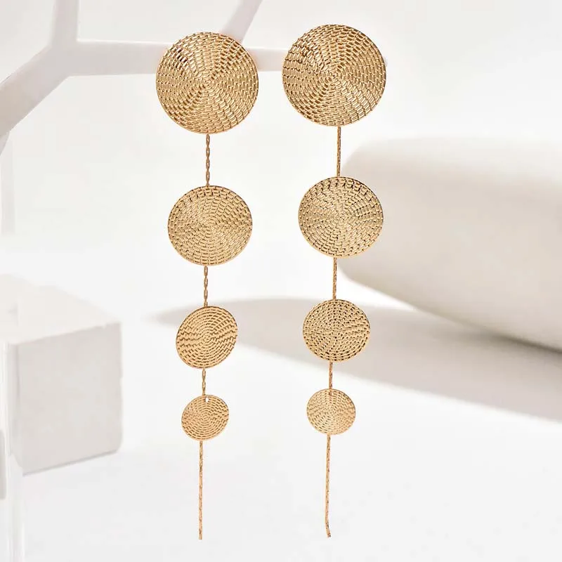 Fashion Gold Color Circular Pendant Earrings For Women Exaggerated Metal Long Tassel Round Geometric Earrings Jewelry Gifts 9 Mallzona Sa78c8851a8784055b76e0d39a1d24718y Fashion Gold Color Circular Pendant Earrings For Women Exaggerated Metal Long Tassel Round Geometric Earrings Jewelry Gifts Mallzona