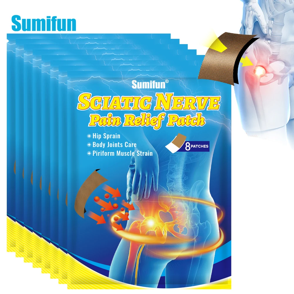 8/40/80/120Pcs Sumifun Sciatica Pain Relief Plaster Back Hip Joint Medical Patches Bone Piriformis Muscle Orthopedic Products
8/40/80/120Pcs Sumifun Sciatica Pain Relief Plaster Back Hip Joint Medical Patches Bone Piriformis Muscle Orthopedic Products