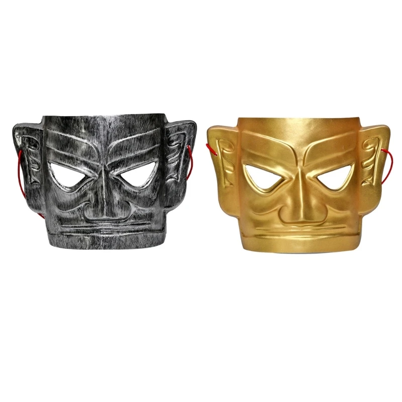 Halloween Mask Masquerade Mask Sanxingdui Mask Full Face Mask Dance Mask Funny Party Mask Sanxingdui Mask
Halloween Mask Masquerade Mask Sanxingdui Mask Full Face Mask Dance Mask Funny Party Mask Sanxingdui Mask