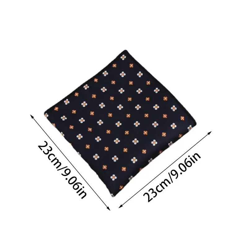 

Silk Floral Party Handkerchief Hanky For Man Pocket Squared Accessory Men Suit Hankerchief Gift Print Wedding