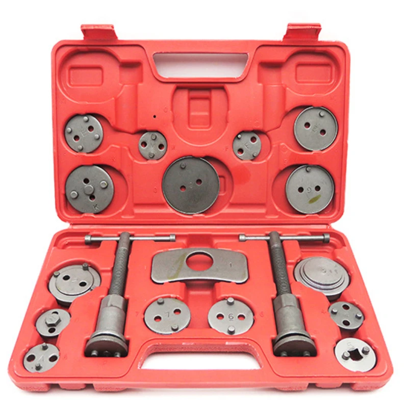 18pcs Universal Radiator Pressure Tester Set Vacuum Type Cooling System Test Water Tank Leak Detection Detector Tool
18pcs Universal Radiator Pressure Tester Set Vacuum Type Cooling System Test Water Tank Leak Detection Detector Tool