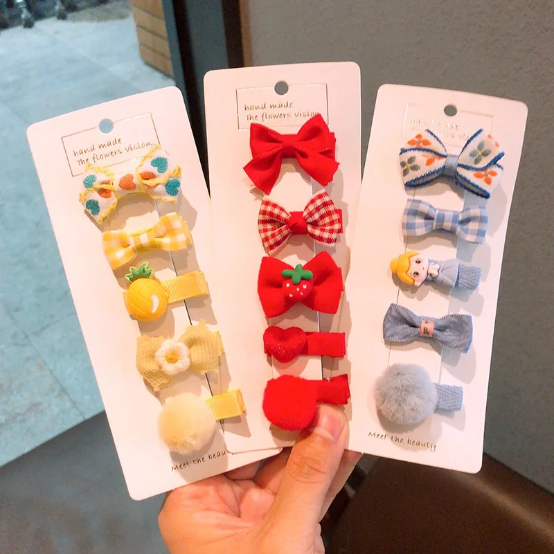 5pcs/lot Baby Girl Cute Cartoon Flower Bow Ornament Hair Clips Children Lovely Sweet Barrettes Hairpins Kid Hair Accessories
5pcs/lot Baby Girl Cute Cartoon Flower Bow Ornament Hair Clips Children Lovely Sweet Barrettes Hairpins Kid Hair Accessories
