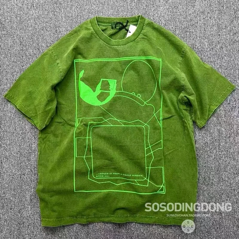 New Oversized Summer Washed Batik Green Cav Empt T Shirt Men Women Abstract Geometry CAVEMPT C.E T-shirt Short Sleeve Tee y2k
New Oversized Summer Washed Batik Green Cav Empt T Shirt Men Women Abstract Geometry CAVEMPT C.E T-shirt Short Sleeve Tee y2k