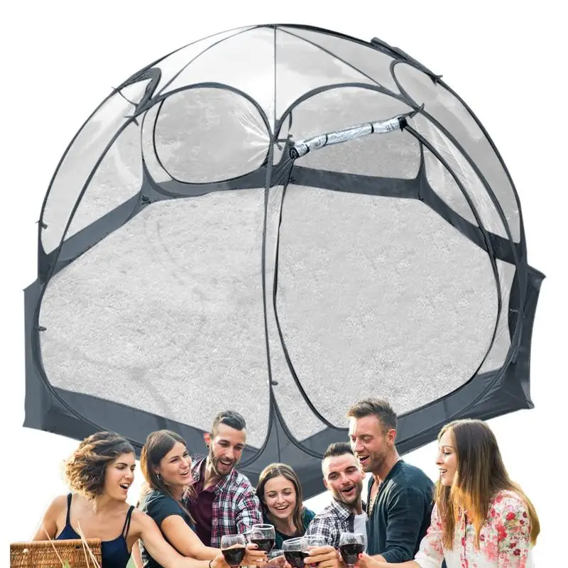 Outdoor Transparent Tent Dustproof Waterproof Bubble House Foldable Bubble House For Camping Backyard Garden Party Thickened 
Outdoor Transparent Tent Dustproof Waterproof Bubble House Foldable Bubble House For Camping Backyard Garden Party Thickened