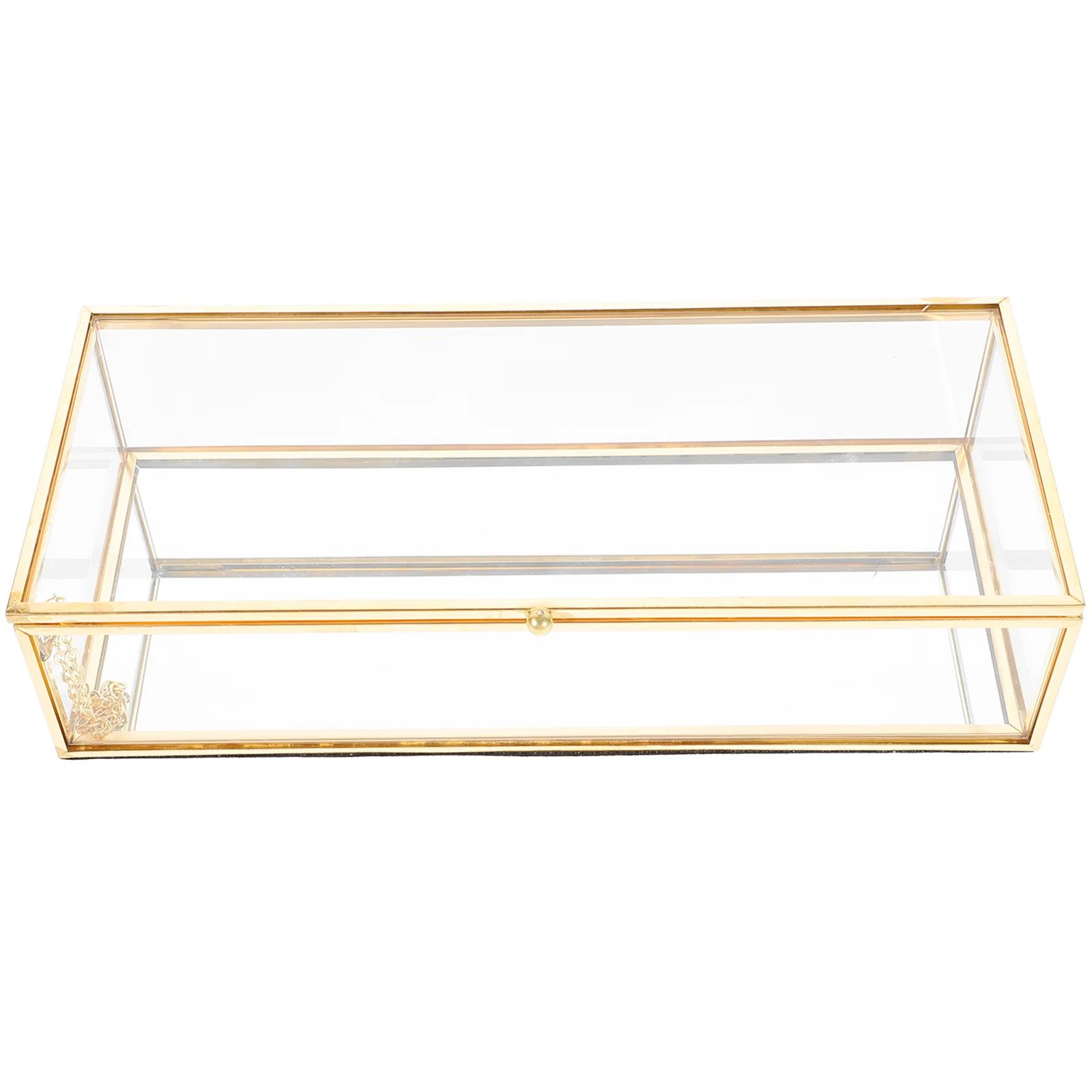 Jewelry Storage Box Lidded Glass Case Home Holders Cases Decorative Ring Perfume Stand Container Household
Jewelry Storage Box Lidded Glass Case Home Holders Cases Decorative Ring Perfume Stand Container Household