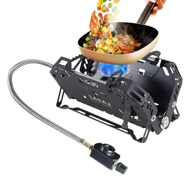 Outdoor Camp Stove Picnic Windproof Gas Stove Folding Portable Furnace BBQ Cassette Stove with Adjustable Valve Camping Supplies
Outdoor Camp Stove Picnic Windproof Gas Stove Folding Portable Furnace BBQ Cassette Stove with Adjustable Valve Camping Supplies