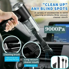 Wireless Car Vacuum Cleaner 9000PA 120W High Power Car Hoover	USB Rechargeable Handheld Vacuum Cleaner Home Cleaning Tools