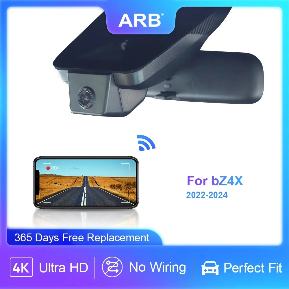 Dash Camera for Toyota bZ4X 2022 2023 2024, ARB 4K OEM Factory Look Car DVR WIFI Connection APP Control
Dash Camera for Toyota bZ4X 2022 2023 2024, ARB 4K OEM Factory Look Car DVR WIFI Connection APP Control