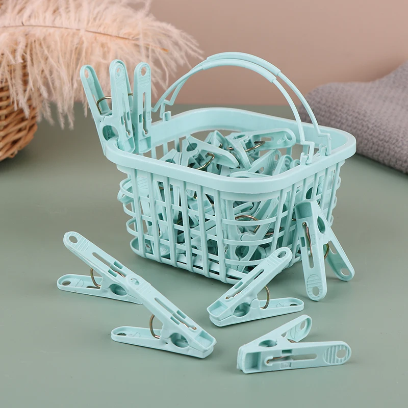 30Pcs Plastic Clothes Pegs Laundry Clothespin Pins Clothes Drying Clips Windproof Clothes Clips Small Clothes Pegs With Basket
30Pcs Plastic Clothes Pegs Laundry Clothespin Pins Clothes Drying Clips Windproof Clothes Clips Small Clothes Pegs With Basket