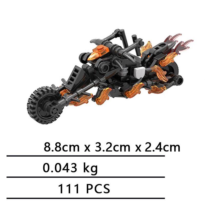 Строительный блок Ghost Rider для детских игрушек
Строительный блок Ghost Rider для детских игрушек