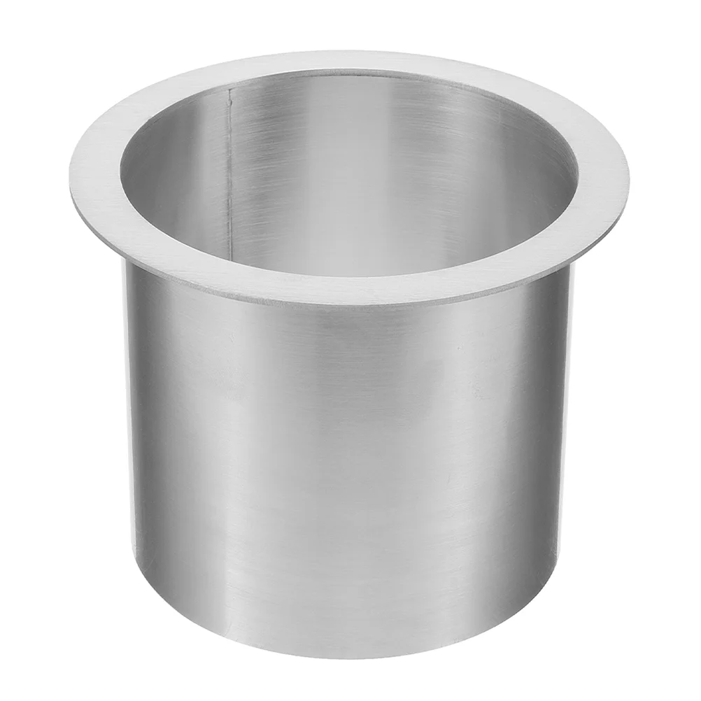 Countertop Built-in Trash Chute Round Garbage Holder Smooth Stainless Steel Small Waste Bin
Countertop Built-in Trash Chute Round Garbage Holder Smooth Stainless Steel Small Waste Bin