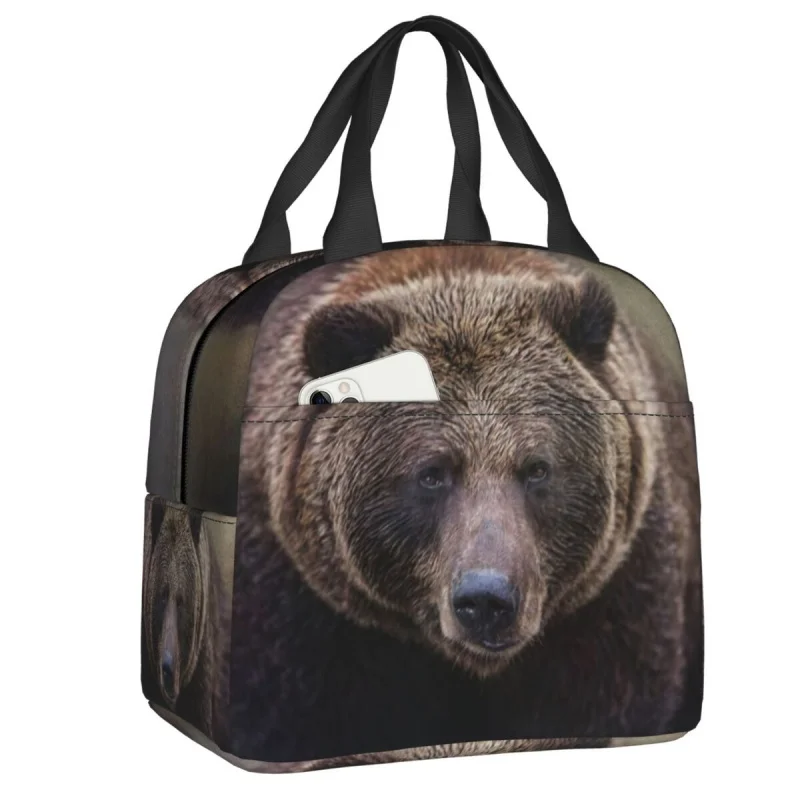 Brown Bear Insulated Lunch Tote Bag for Women Kids Portable Thermal Cooler Lunch Box Camping Travel Food Picnic Container Bags
Brown Bear Insulated Lunch Tote Bag for Women Kids Portable Thermal Cooler Lunch Box Camping Travel Food Picnic Container Bags