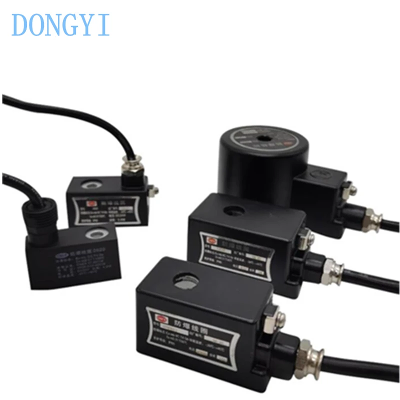Explosion-proof Solenoid Valve Coil Inner Hole 9mm 11mm 12mm 13mm 13.7mm 14mm 16mm 17mm 20mm AC220V DC24V
Explosion-proof Solenoid Valve Coil Inner Hole 9mm 11mm 12mm 13mm 13.7mm 14mm 16mm 17mm 20mm AC220V DC24V