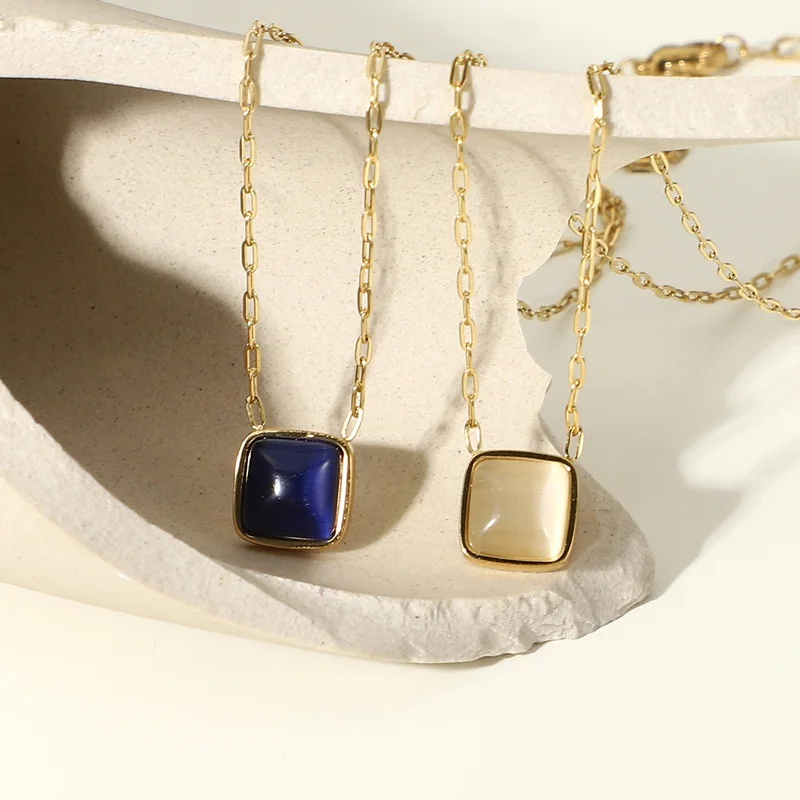 QEENKISS NC8162 Fine Jewelry Wholesale Fashion Woman Girl Party Birthday Wedding Gift Cat Eye Titanium Stainless Steel Necklace
QEENKISS NC8162 Fine Jewelry Wholesale Fashion Woman Girl Party Birthday Wedding Gift Cat Eye Titanium Stainless Steel Necklace