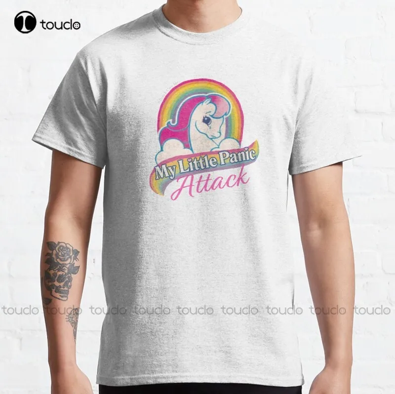 New My Little Panic Attack Classic T-Shirt Cotton Tee Shirt Custom Aldult Teen Unisex Digital Printing Tee Shirts Custom Gift
New My Little Panic Attack Classic T-Shirt Cotton Tee Shirt Custom Aldult Teen Unisex Digital Printing Tee Shirts Custom Gift