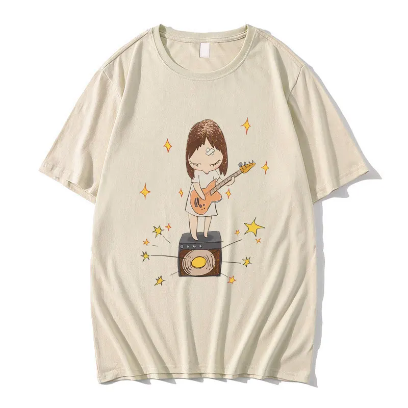 Yoshitomo Nara Guitar Gurl Print Tshirt Men Women Fashion Casual Loose T-shirt Unisex Pure Cotton Cartoon Short Sleeve T Shirts
Yoshitomo Nara Guitar Gurl Print Tshirt Men Women Fashion Casual Loose T-shirt Unisex Pure Cotton Cartoon Short Sleeve T Shirts