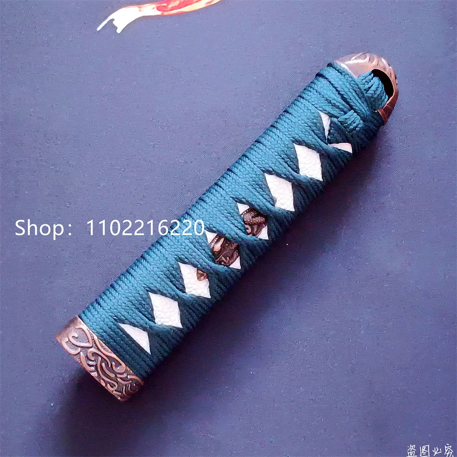 

Very Exquisite 15cm Tsuka Handle Hilt Alloy Fuchi Kashira Menuki For Real Japanese Japan Samurai Katana Sword Fittings New