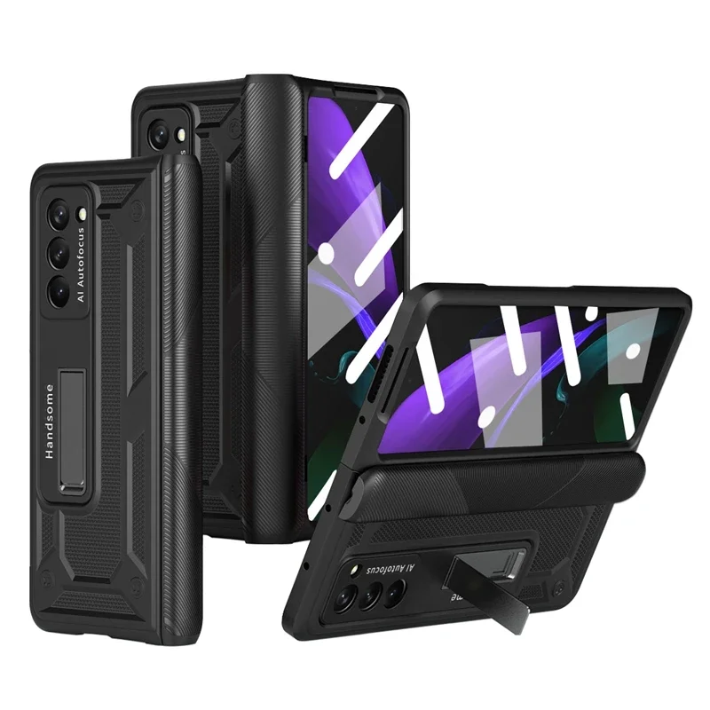 For Samsung Galaxy Z Fold 2 3 4 Case Hinge Magnetic Adsorption Kickstand Shell for Z Fold 4 5 Full Protection Shockproof Cover
For Samsung Galaxy Z Fold 2 3 4 Case Hinge Magnetic Adsorption Kickstand Shell for Z Fold 4 5 Full Protection Shockproof Cover