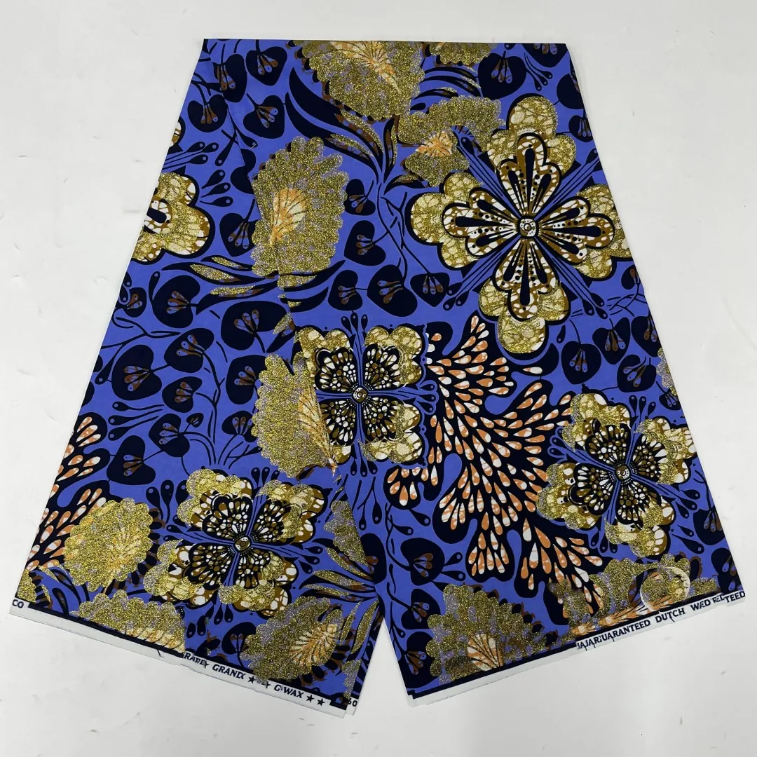 2023 New Design 100% Cotton Top Quality Super-Golden -Shiny Wax African Fabric For Wedding Dress Making Craft Loincloth T12
2023 New Design 100% Cotton Top Quality Super-Golden -Shiny Wax African Fabric For Wedding Dress Making Craft Loincloth T12