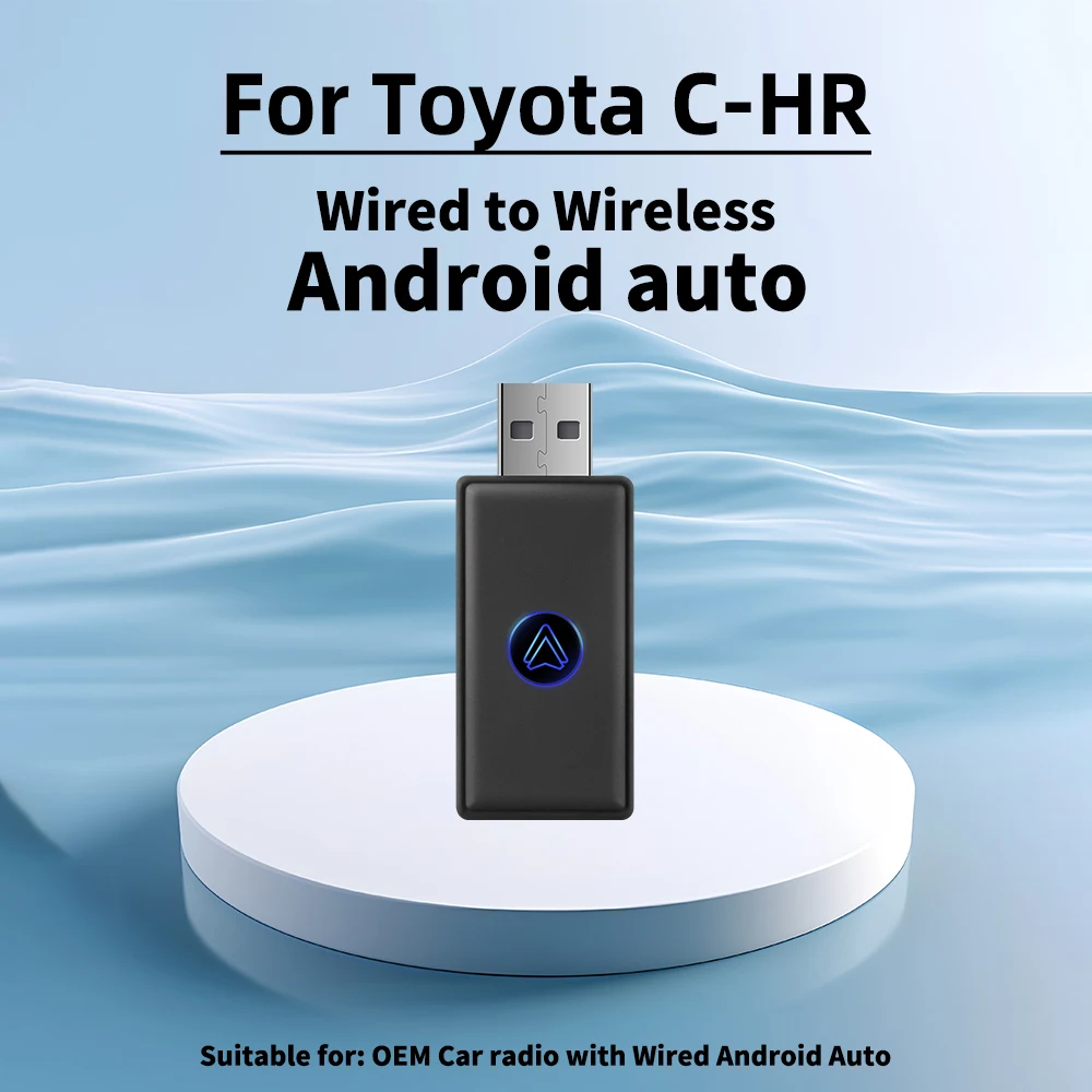 Мини Android автомобильный беспроводной адаптер USB Type-C Dongle Новый смарт AI Box для Toyota C-HR CHR автомобиля OEM проводной Android авто к беспроводной
Мини Android автомобильный беспроводной адаптер USB Type-C Dongle Новый смарт AI Box для Toyota C-HR CHR автомобиля OEM проводной Android авто к беспроводной