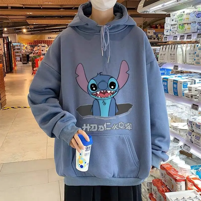 Stitch Plus Velvet Hoodie Hoodie Winter Keep Warm Kangaroo Pocket Anime Cartoon Kawaii Printing Student Couple Pullover Top Coat
Stitch Plus Velvet Hoodie Hoodie Winter Keep Warm Kangaroo Pocket Anime Cartoon Kawaii Printing Student Couple Pullover Top Coat