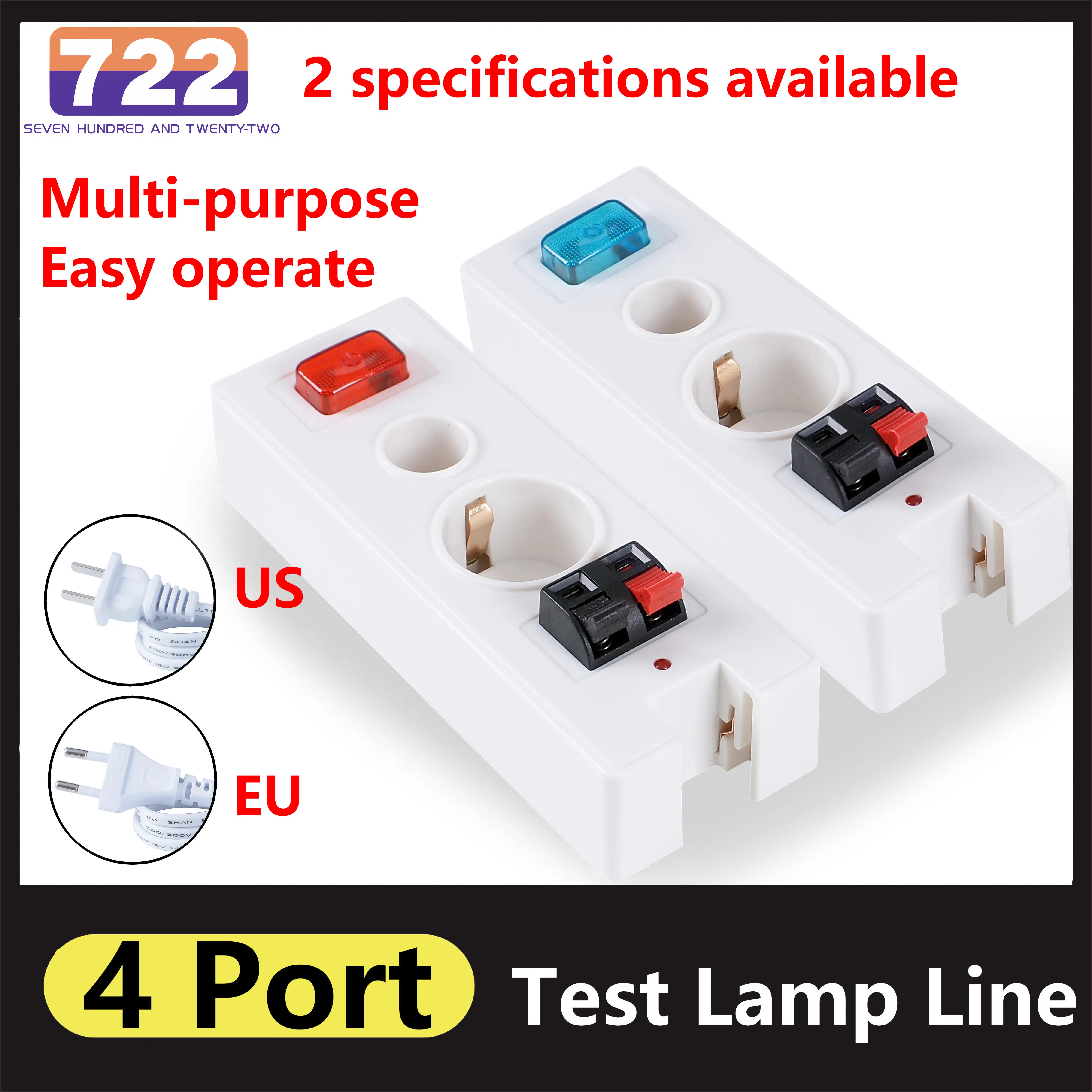 HD Led Lamp Tester Tool EU/US LED Test Socket Quick Test Light Box Voltage Power Tester E27 E14 Lamp with Switch Led Lamp Base
HD Led Lamp Tester Tool EU/US LED Test Socket Quick Test Light Box Voltage Power Tester E27 E14 Lamp with Switch Led Lamp Base