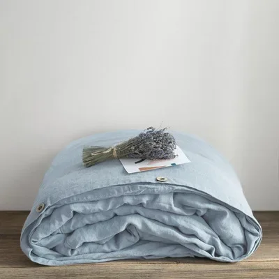 100% Natural Pure French Washed Linen Duvet Cover King Size Bed 220X240 Flax Linen Bedding Softened Queen Quilt Cover
100% Natural Pure French Washed Linen Duvet Cover King Size Bed 220X240 Flax Linen Bedding Softened Queen Quilt Cover