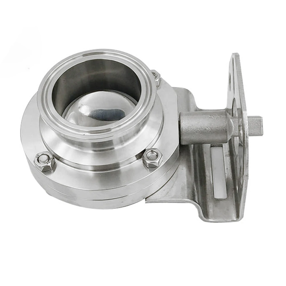Butterfly Valve with Bracket High Platform Stainless Steel Tri Clamp Sanitary Butterfly Valve 19/25/32/38/45/51/57/63mm
Butterfly Valve with Bracket High Platform Stainless Steel Tri Clamp Sanitary Butterfly Valve 19/25/32/38/45/51/57/63mm