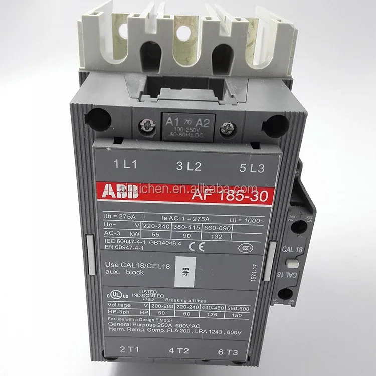 ABB-новые промышленные элементы управления 1SFL491074R8811 AX185-30-11-88 контактор переменного тока
ABB-новые промышленные элементы управления 1SFL491074R8811 AX185-30-11-88 контактор переменного тока