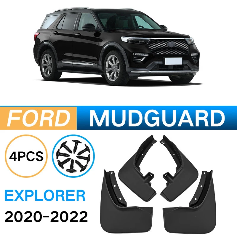 4 pcs Car Molded Mud Flaps For Ford Explorer 2011-2022 Splash Guards Mudguards Mudflap Car Accessories
4 pcs Car Molded Mud Flaps For Ford Explorer 2011-2022 Splash Guards Mudguards Mudflap Car Accessories