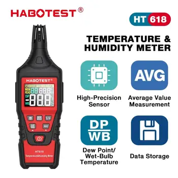 HABOTEST HT618 Digital Psychrometer