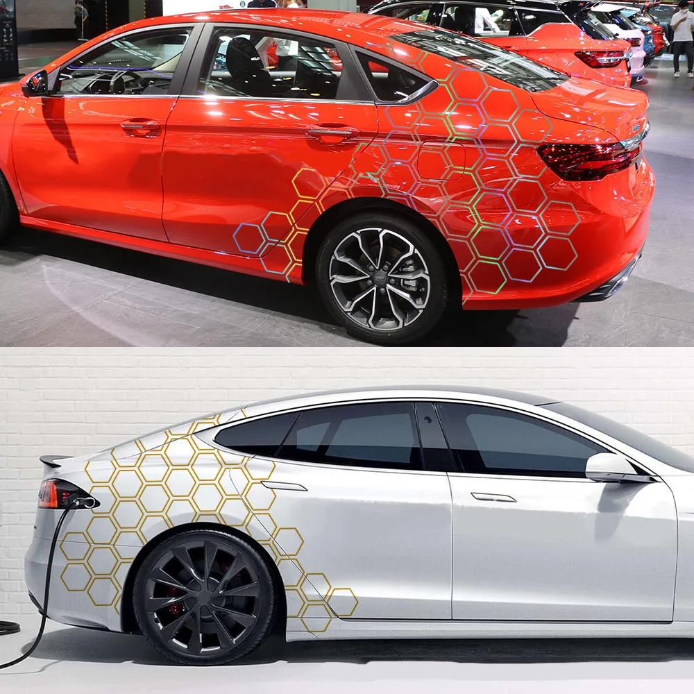 Honeycomb Pattern Waist Line Decal Modification Car Body Decal Universal Body Decoration Lace Sticker.
Honeycomb Pattern Waist Line Decal Modification Car Body Decal Universal Body Decoration Lace Sticker.