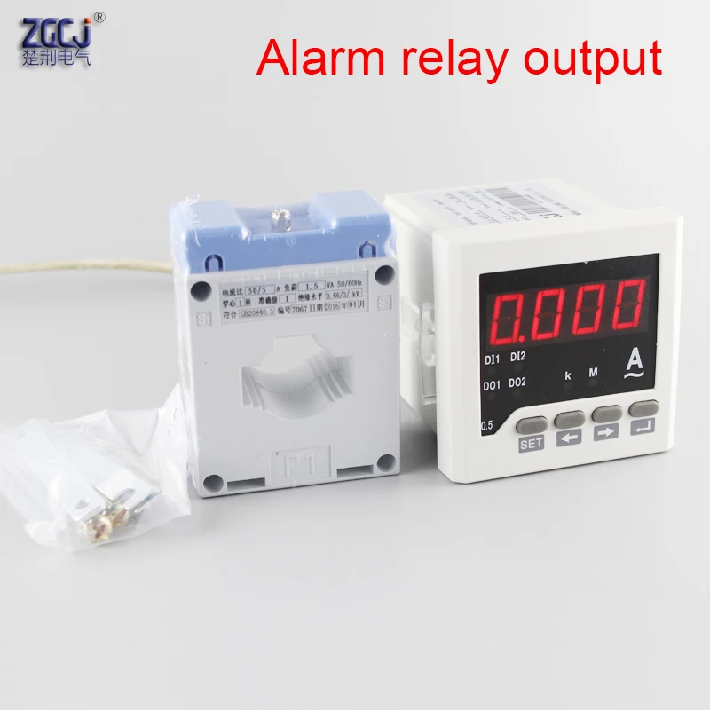 Цифровой измеритель тока, вольтметр переменного тока 0-50 А, 100 А, 200 А, 300 а, с 1 реле сигнализации, трансформатор тока
Цифровой измеритель тока, вольтметр переменного тока 0-50 А, 100 А, 200 А, 300 а, с 1 реле сигнализации, трансформатор тока