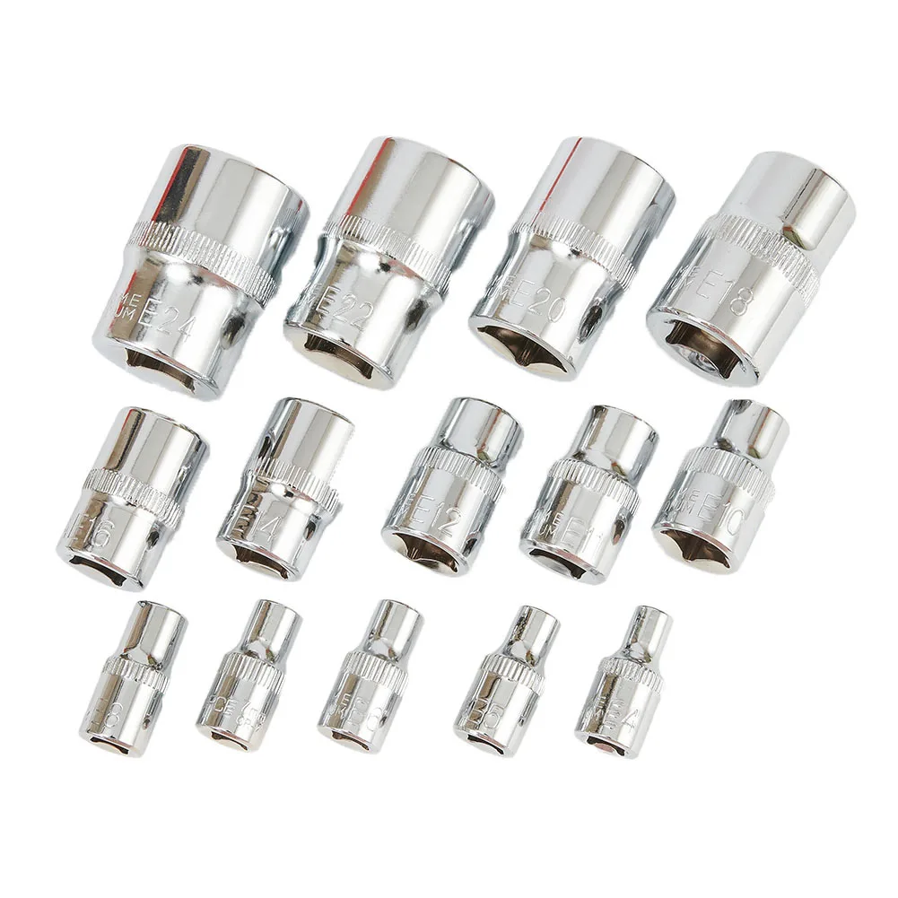 Professional Grade 14 Pcs E Torx Star Female Bit Socket Set Perfect for Automotive and Industrial Applications
Professional Grade 14 Pcs E Torx Star Female Bit Socket Set Perfect for Automotive and Industrial Applications