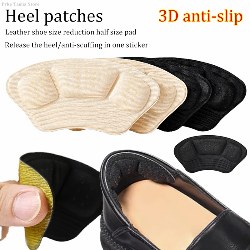 3D Heel Pads Anti-wear Insoles Patch Pain Relief Heel Protectors Foot Care Shoes Cushion Inserts Back Sticker Adjustable Size
3D Heel Pads Anti-wear Insoles Patch Pain Relief Heel Protectors Foot Care Shoes Cushion Inserts Back Sticker Adjustable Size