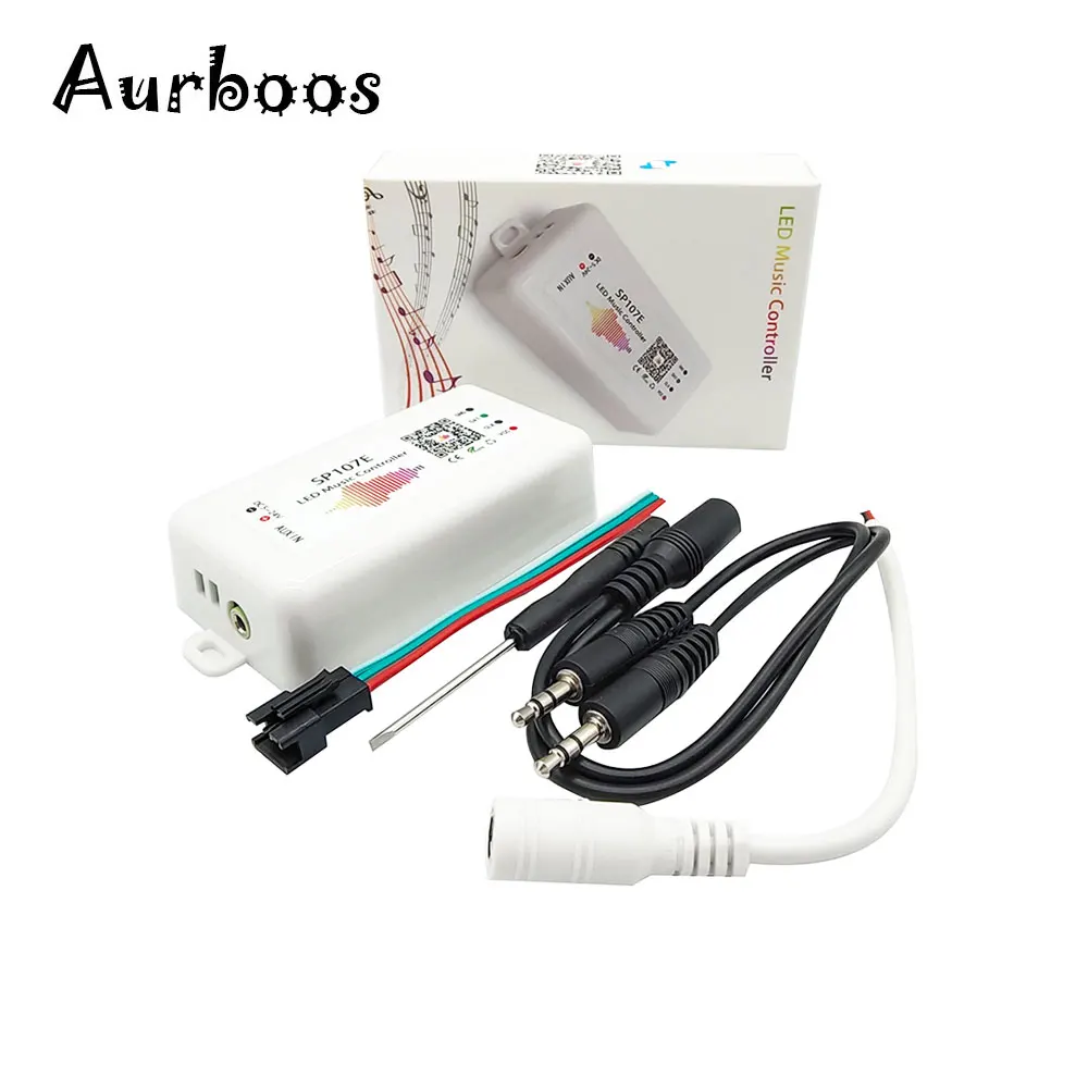 1PCS-5PCS SP107E Music Bluetooth LED Pixel Phone APP Controller For WS2812B WS2812 SK6812 RGBW APA102 WS2811 LED Strip DC5V-24V
1PCS-5PCS SP107E Music Bluetooth LED Pixel Phone APP Controller For WS2812B WS2812 SK6812 RGBW APA102 WS2811 LED Strip DC5V-24V