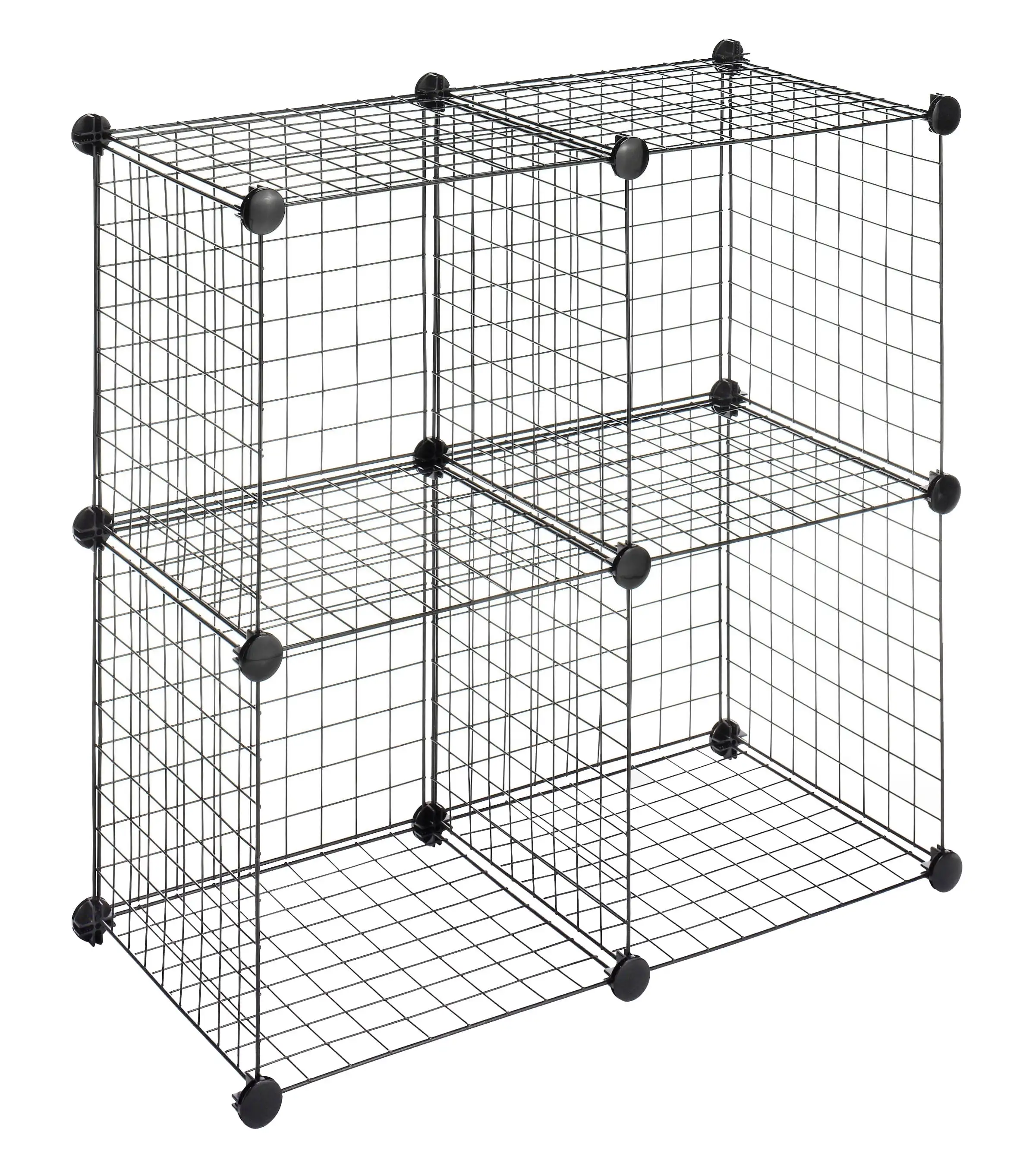 Storage Cubes Stackable Interlocking Wire Shelves Set of 4 Black 14.25 X 14.5x 14.5
Storage Cubes Stackable Interlocking Wire Shelves Set of 4 Black 14.25 X 14.5x 14.5