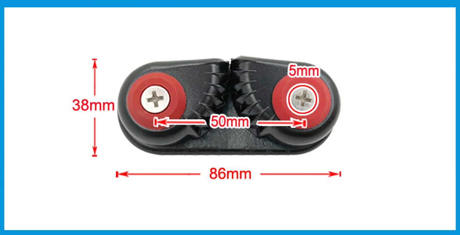 NEW 1PC Black Aluminum Alloy Rope Gripper Pilates Card Threader Ship Sailing Boat With Automatic Rope Gripper
NEW 1PC Black Aluminum Alloy Rope Gripper Pilates Card Threader Ship Sailing Boat With Automatic Rope Gripper