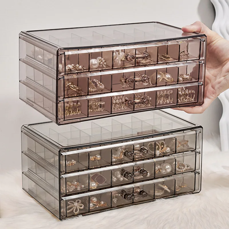 2023 New Stock Jewelry Storage Box Transparent Multi layered Large Capacity Rings, Earrings, Necklaces, Dressing Table Storage
2023 New Stock Jewelry Storage Box Transparent Multi layered Large Capacity Rings, Earrings, Necklaces, Dressing Table Storage