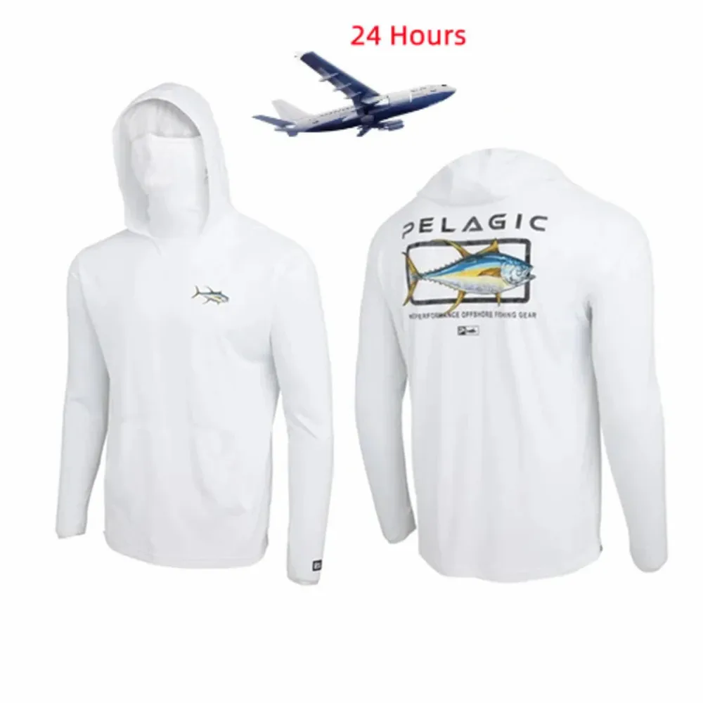 Men's PELAGIC Mask Hoodies Fishing Shirts Outdoor Hunting Climbing Camping Hiking Sun Protection Breathable Fishing Clothing
Men's PELAGIC Mask Hoodies Fishing Shirts Outdoor Hunting Climbing Camping Hiking Sun Protection Breathable Fishing Clothing