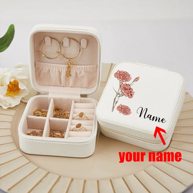 Шкатулка для ювелирных украшений на заказ, портативный Кожаный цветной органайзер, дорожная шкатулка для украшений, чехол для серег, ожерелий, колец, бокс для ювелирных изделий
Шкатулка для ювелирных украшений на заказ, портативный Кожаный цветной органайзер, дорожная шкатулка для украшений, чехол для серег, ожерелий, колец, бокс для ювелирных изделий