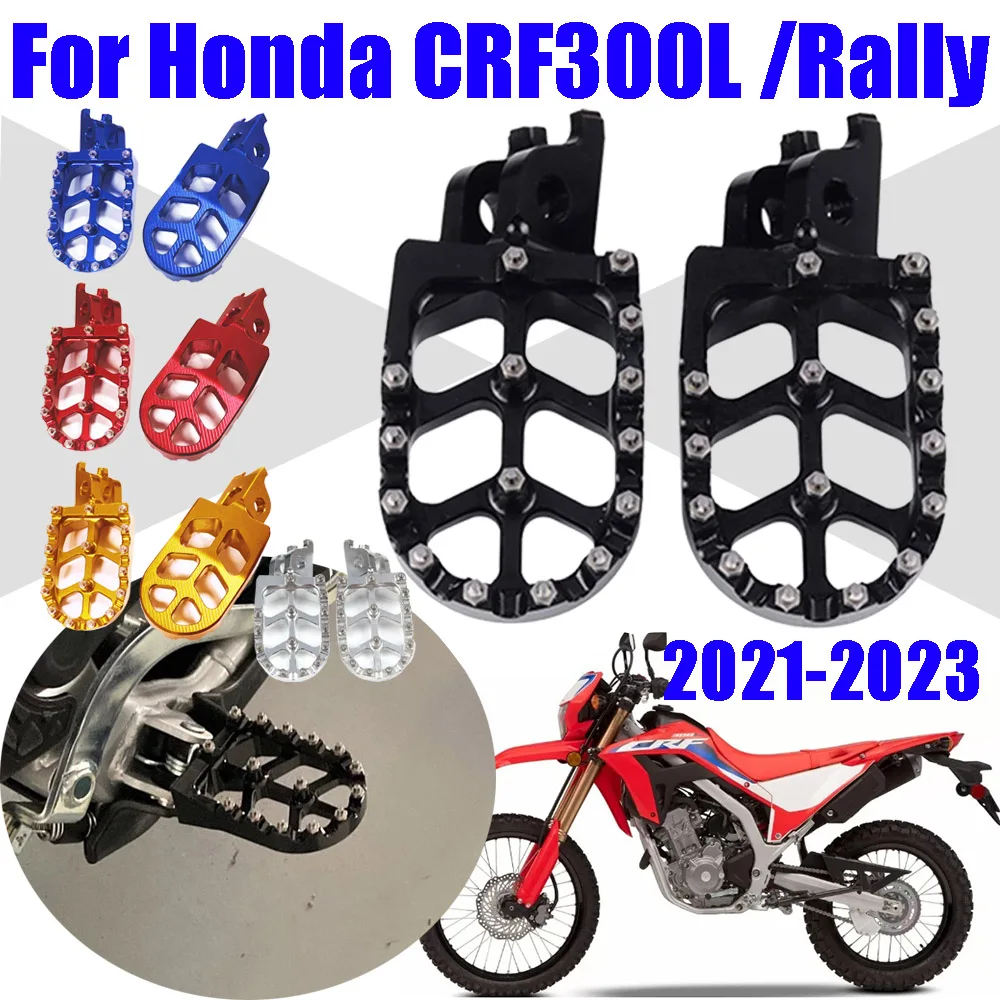 Motorcycle Footrest Footpegs Foot Pegs Pedals For Honda CRF300L RALLY CRF300 L CRF 300 L CRF 300L 2021 2022 2023 Accessories
Motorcycle Footrest Footpegs Foot Pegs Pedals For Honda CRF300L RALLY CRF300 L CRF 300 L CRF 300L 2021 2022 2023 Accessories
