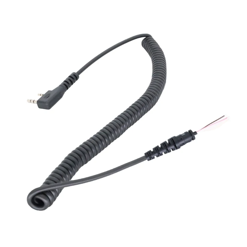 YYDS 2pin K Plug PTT Микрофон Динамик Пружинный кабель-адаптер для рации двусторонней радиосвязи
YYDS 2pin K Plug PTT Микрофон Динамик Пружинный кабель-адаптер для рации двусторонней радиосвязи