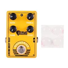 

Dolamo D-8 Overdrive Gitaar Effect Pedaal Met Bass Treble Gain Niveau Controles En True Bypass Ontwerp Voor Elektrische Gitaar