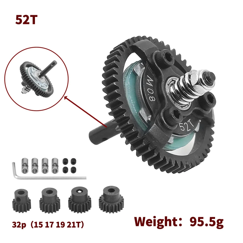 

Для TRXS SLASH 2WD Wave box gear 0,8 Mold set 50T 52T 54T 56T 58T 60T