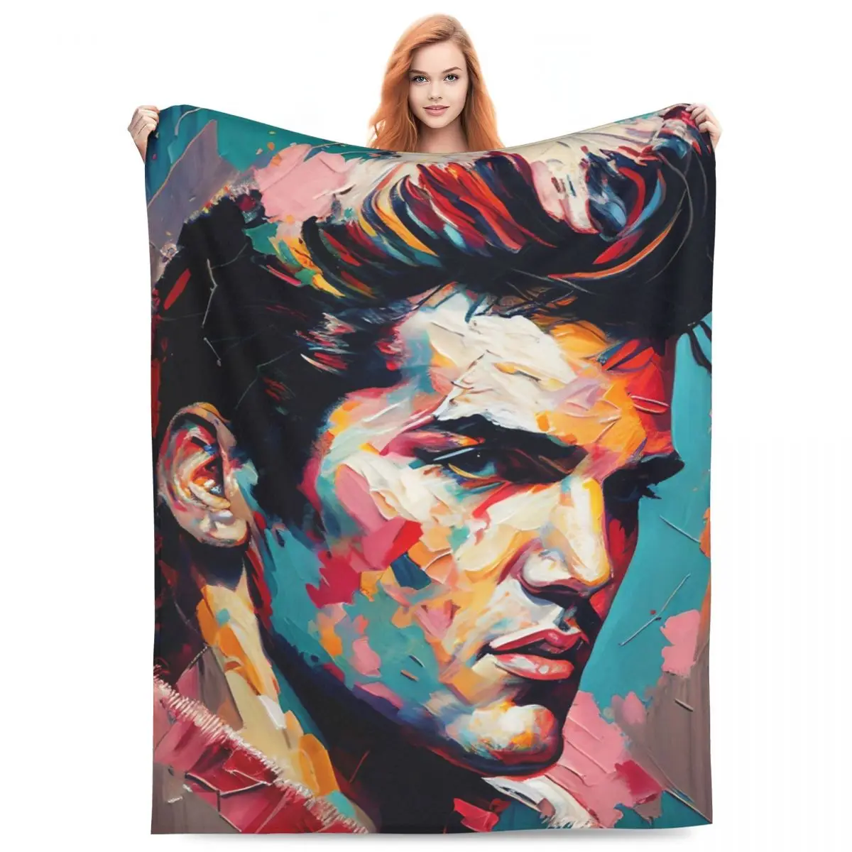 Мягкое прочное одеяло для путешествий певец E-Elvis плед одеяло P-Presley поп-арт Фланелевое покрывало для гостиной диван покрывало для кровати
Мягкое прочное одеяло для путешествий певец E-Elvis плед одеяло P-Presley поп-арт Фланелевое покрывало для гостиной диван покрывало для кровати
