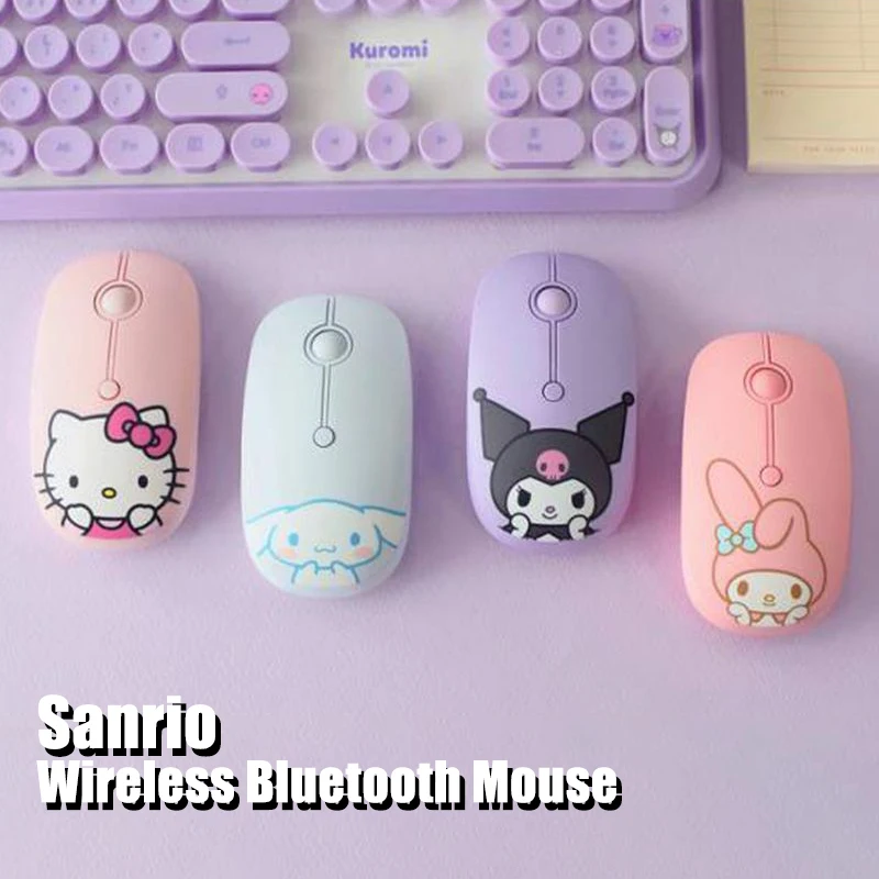 Kawaii Sanrio Anime Bluetooth Wireless Mouse Cute Hello Kitty My Melody Kuromi Cartoon Portable Mouse Originality Children Gifts
Kawaii Sanrio Anime Bluetooth Wireless Mouse Cute Hello Kitty My Melody Kuromi Cartoon Portable Mouse Originality Children Gifts